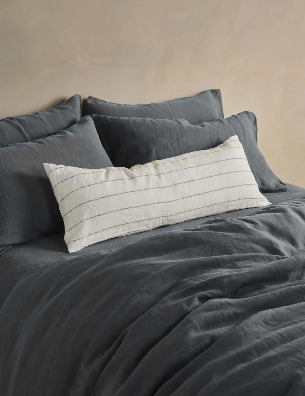 Pure Linen Washed Fitted Sheet