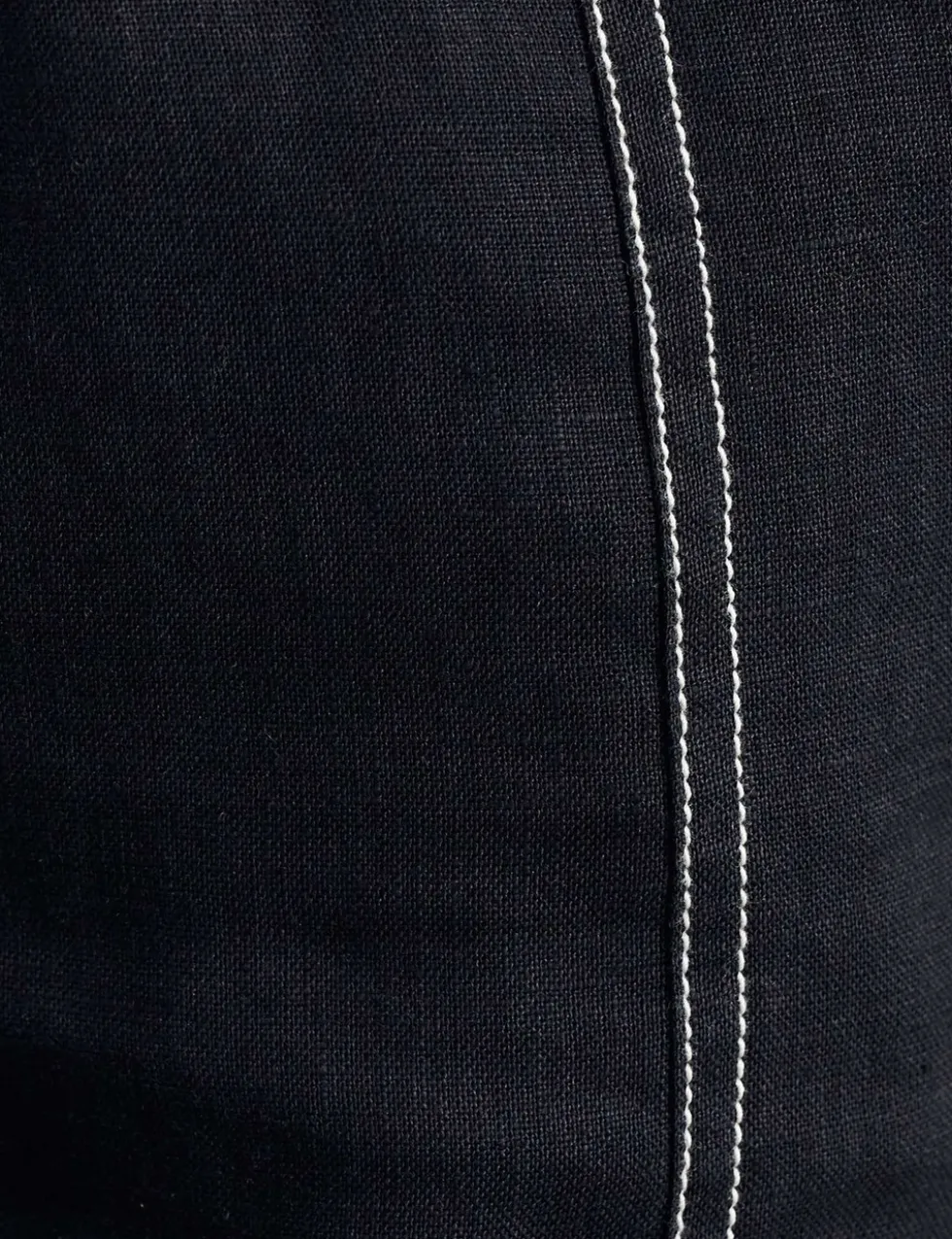 Pure Linen Wide Leg Trousers