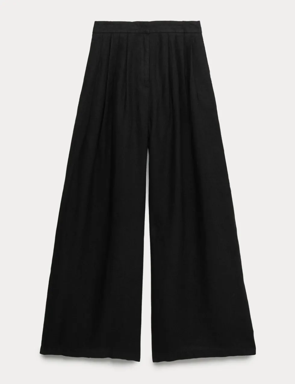 Pure Linen Wide Leg Trousers