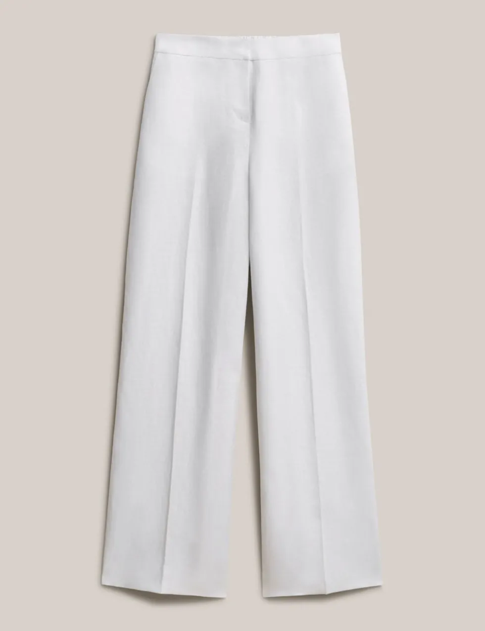 Pure Linen Wide Leg Trousers