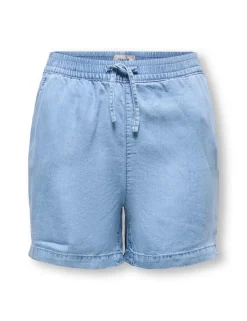 Pure Lyocell Denim Drawstring Shorts (8-14 Yrs)