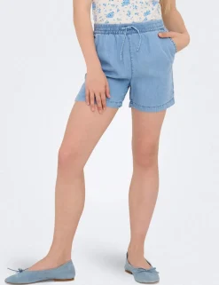 Pure Lyocell Denim Drawstring Shorts (8-14 Yrs)
