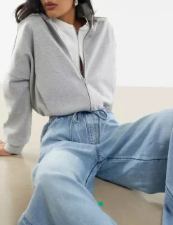Pure Lyocell Wide Leg Jeans