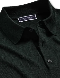 Pure Merino Wool Collared Neck Jumper