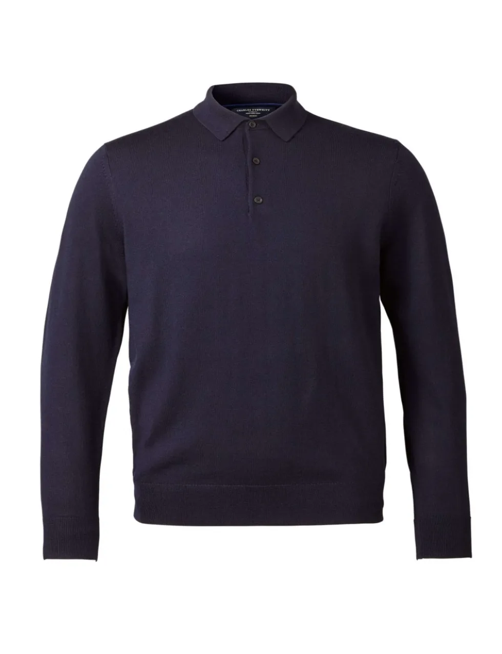 Pure Merino Wool Collared Neck Jumper