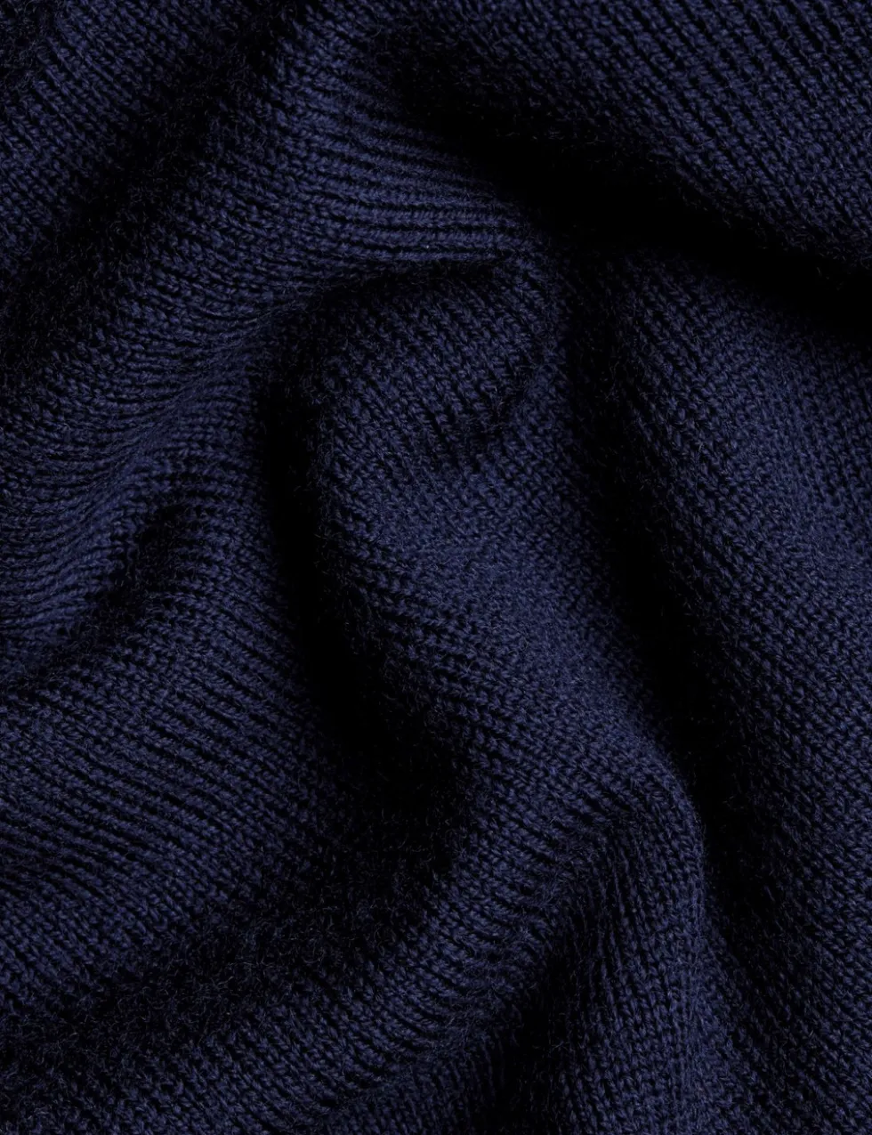 Pure Merino Wool Collared Neck Jumper