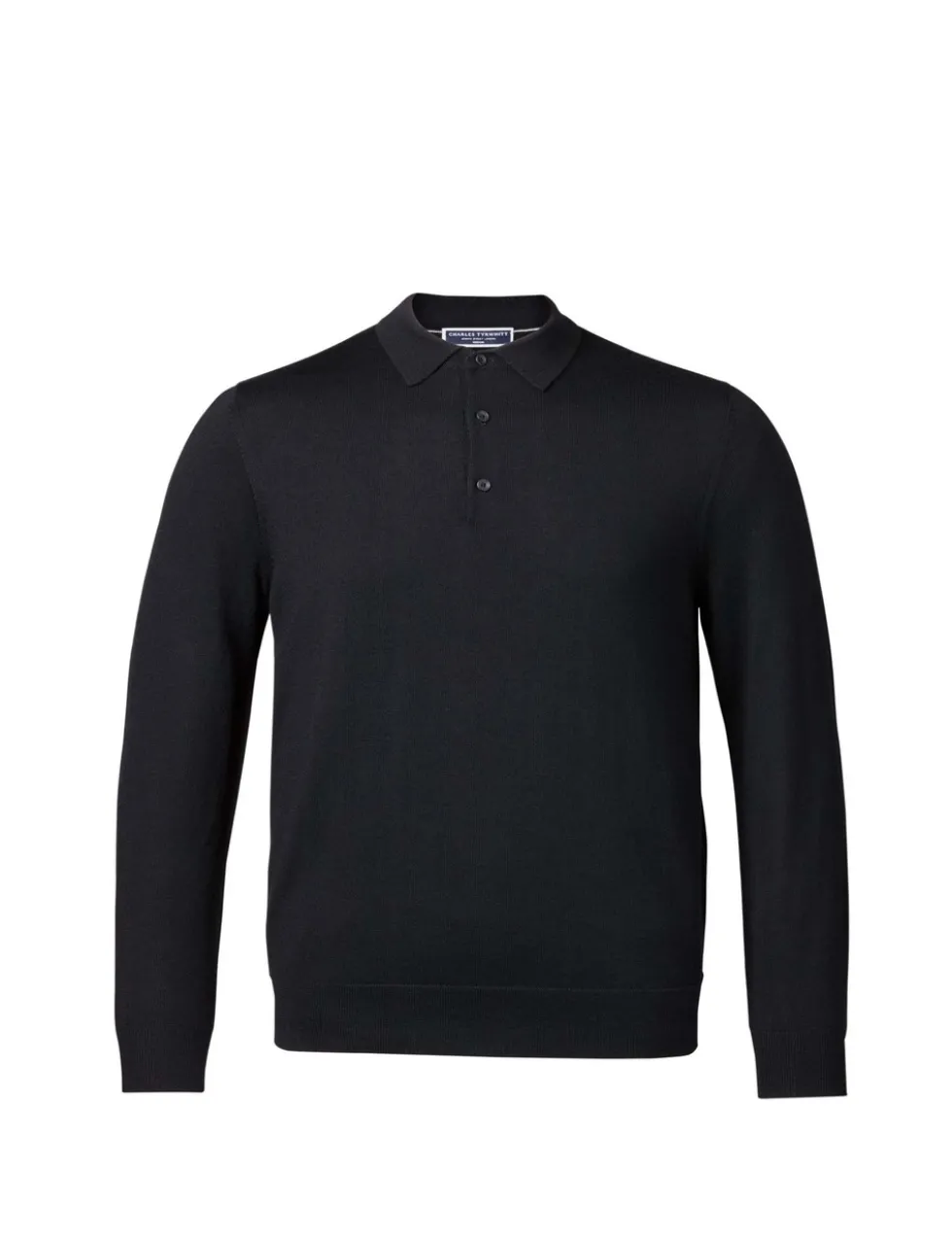 Pure Merino Wool Collared Neck Jumper