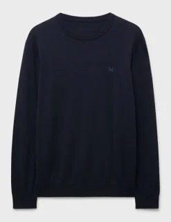 Pure Merino Wool Crew Neck Jumper