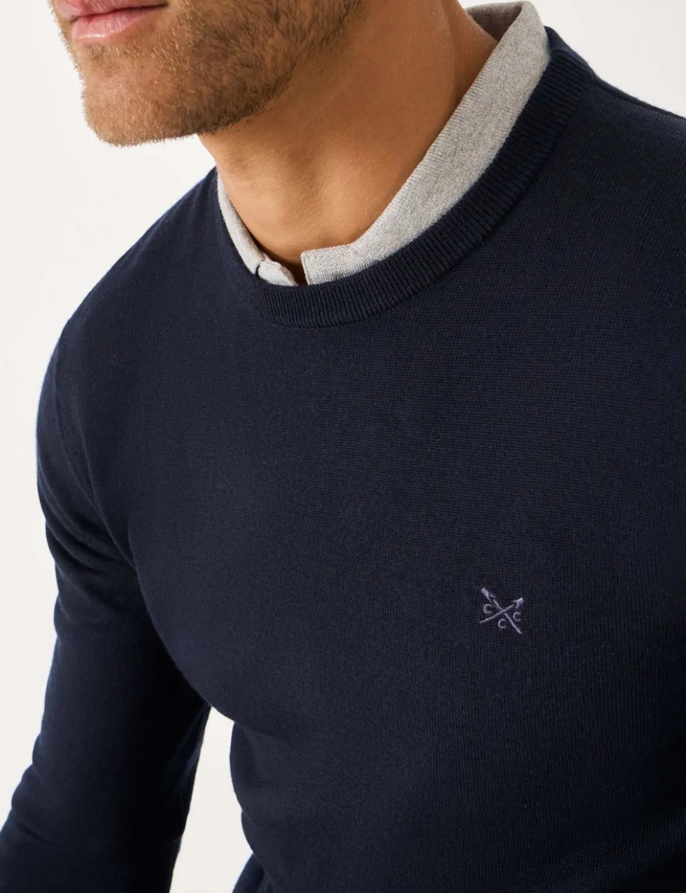 Pure Merino Wool Crew Neck Jumper