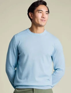 Pure Merino Wool Crew Neck Jumper