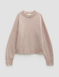 Pure Merino Wool Crew Neck Relaxed Jumper