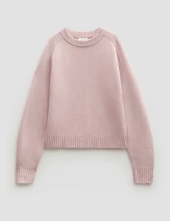Pure Merino Wool Crew Neck Relaxed Jumper