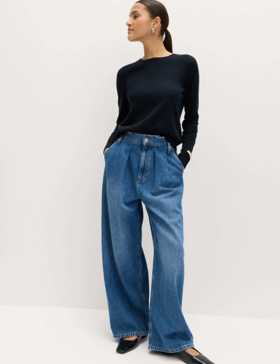 Pure Merino Wool Crew Neck Jumper