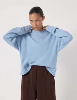 Pure Merino Wool Crew Neck Jumper
