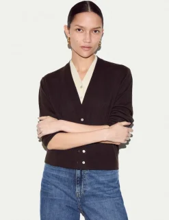 Pure Merino Wool Double Layer Cardigan