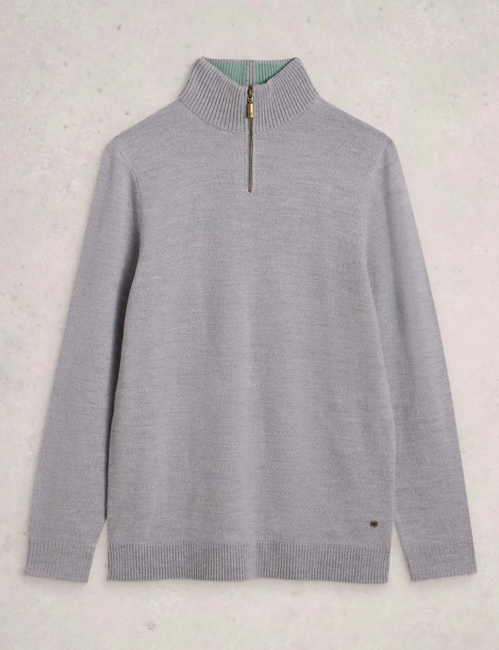Pure Merino Wool Funnel Neck Jumper