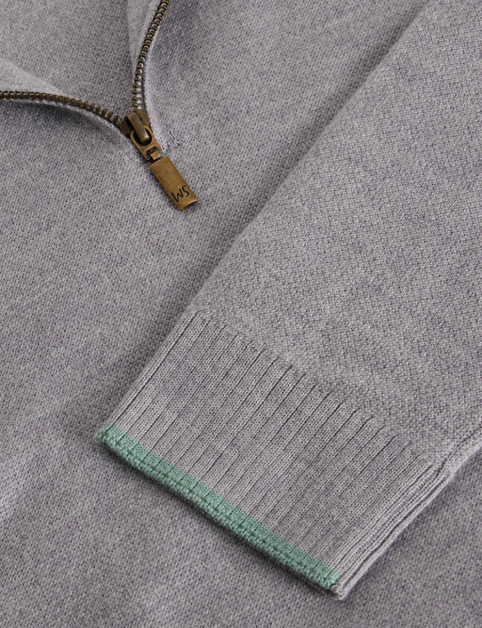 Pure Merino Wool Funnel Neck Jumper
