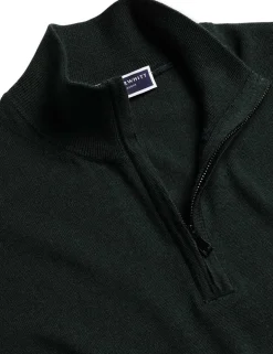 Pure Merino Wool Half Zip Jumper