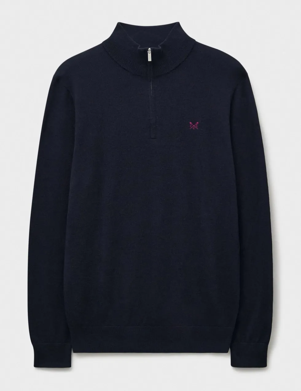 Pure Merino Wool Half Zip Jumper