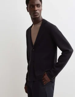 Pure Merino Wool Knitted Blazer