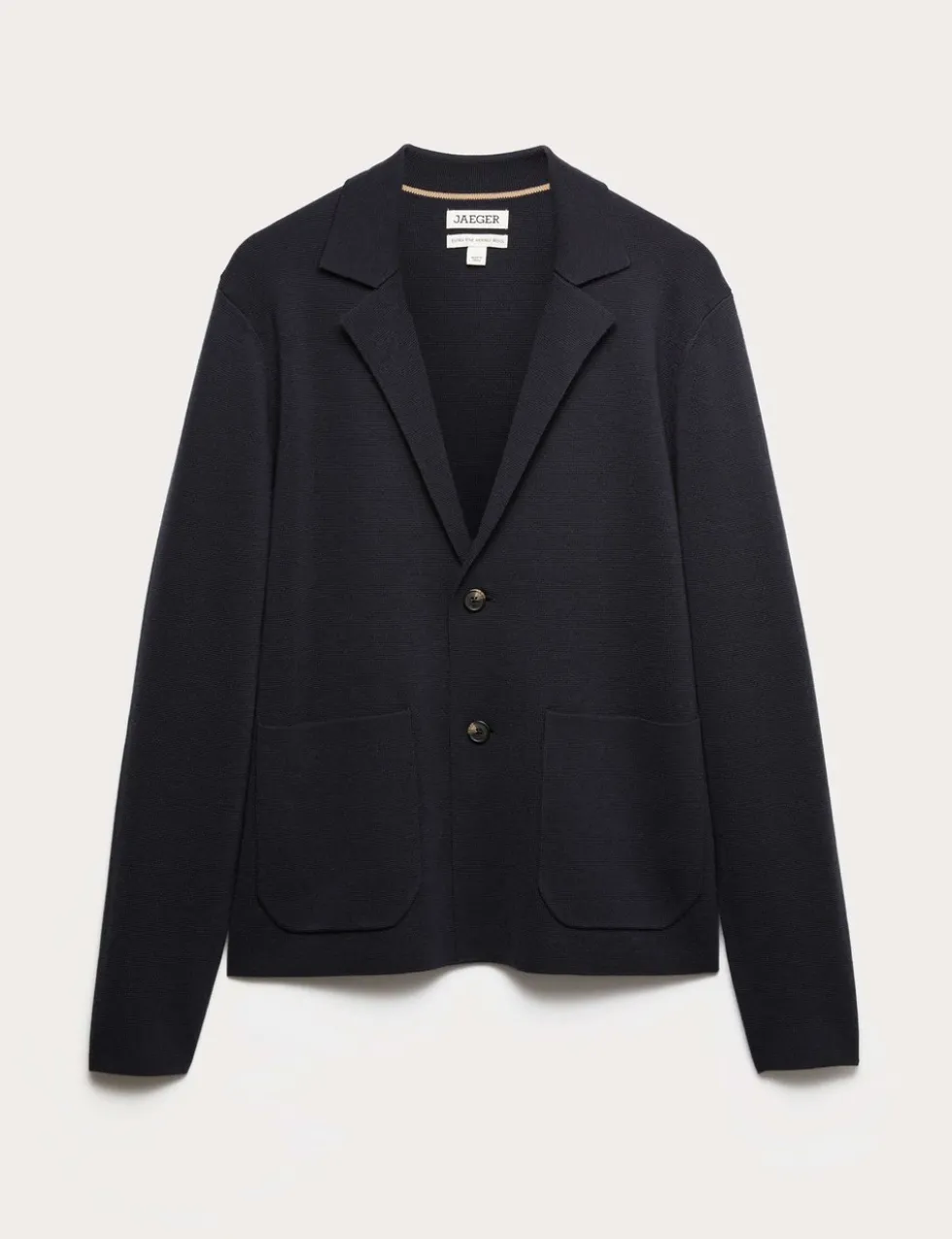 Pure Merino Wool Knitted Blazer