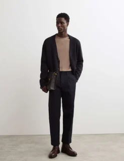 Pure Merino Wool Knitted Blazer