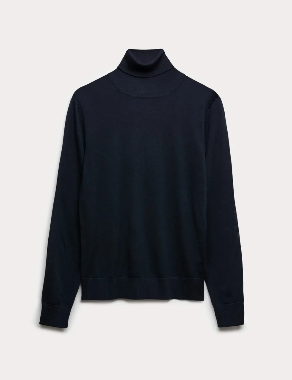 Pure Merino Wool Roll Neck Jumper
