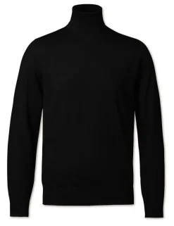 Pure Merino Wool Roll Neck Jumper