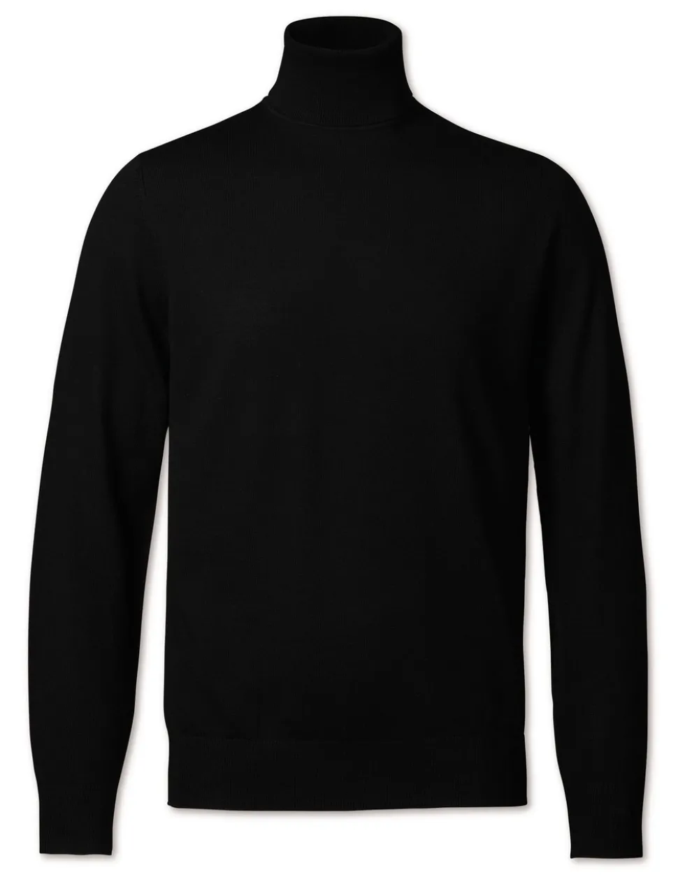 Pure Merino Wool Roll Neck Jumper