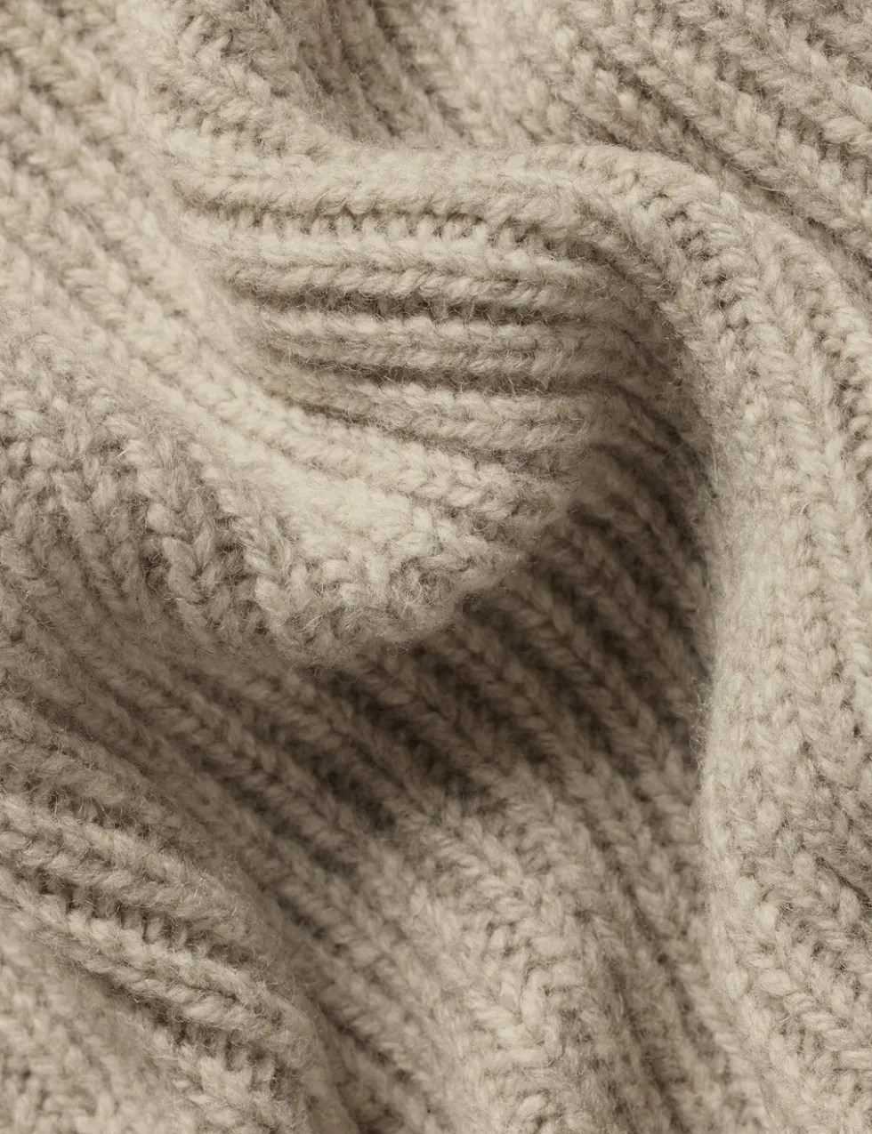 Pure Merino Wool Shawl Collar Cardigan