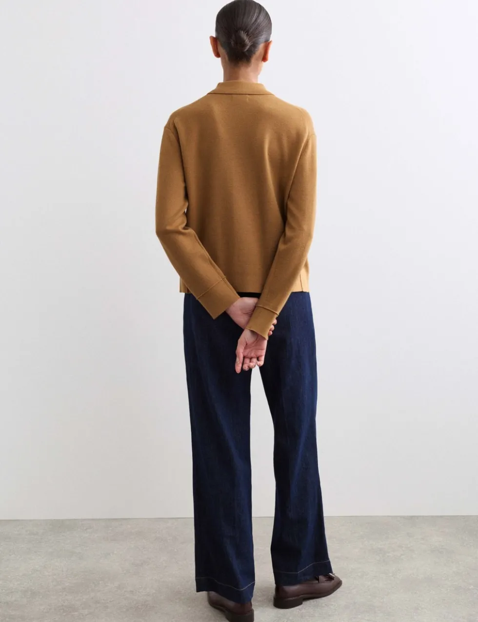 Pure Merino Wool Textured Knitted Jacket