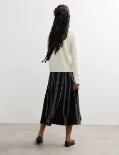 Pure Merino Wool Textured Knitted Jacket
