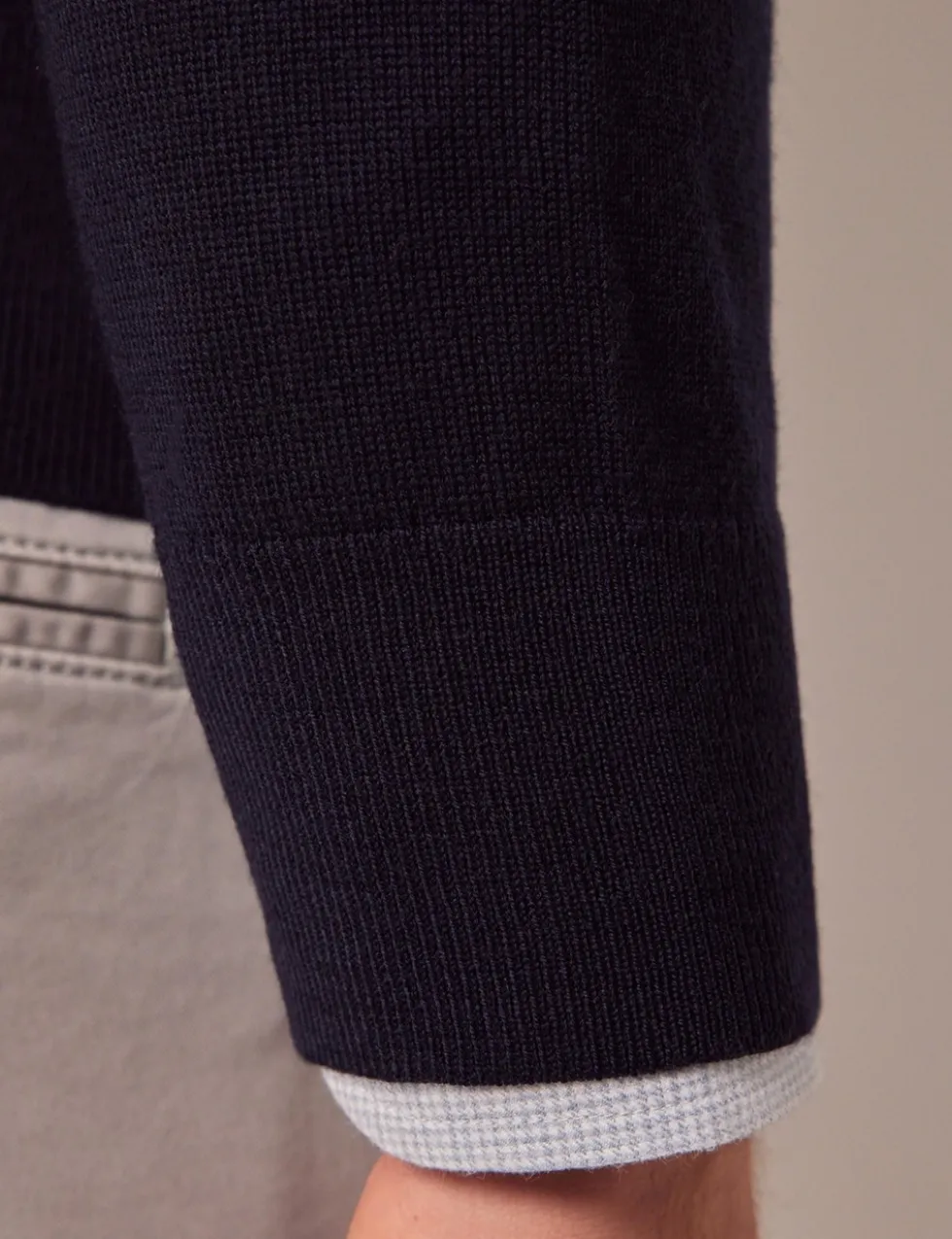 Pure Merino Wool V-Neck Cardigan