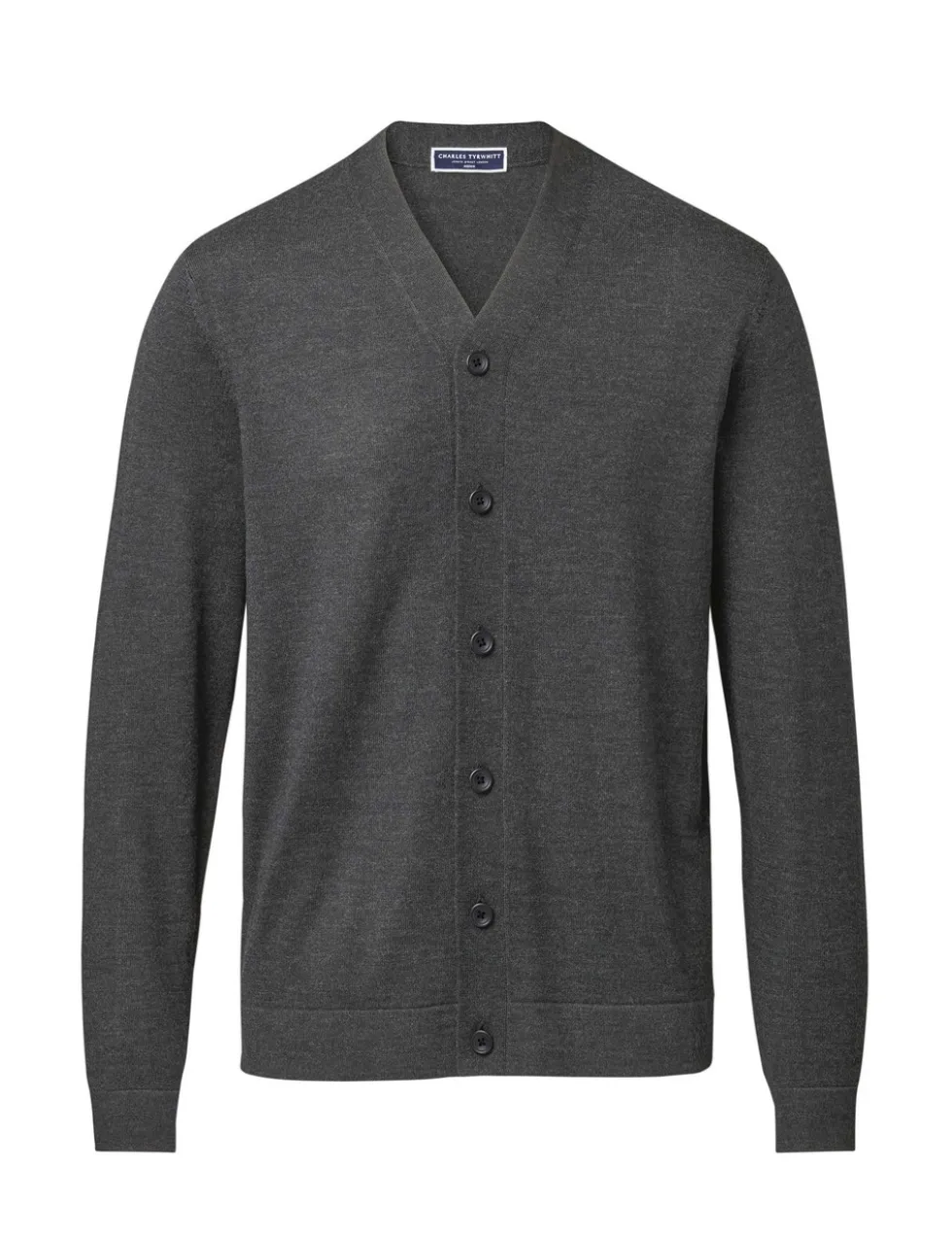 Pure Merino Wool V-Neck Cardigan