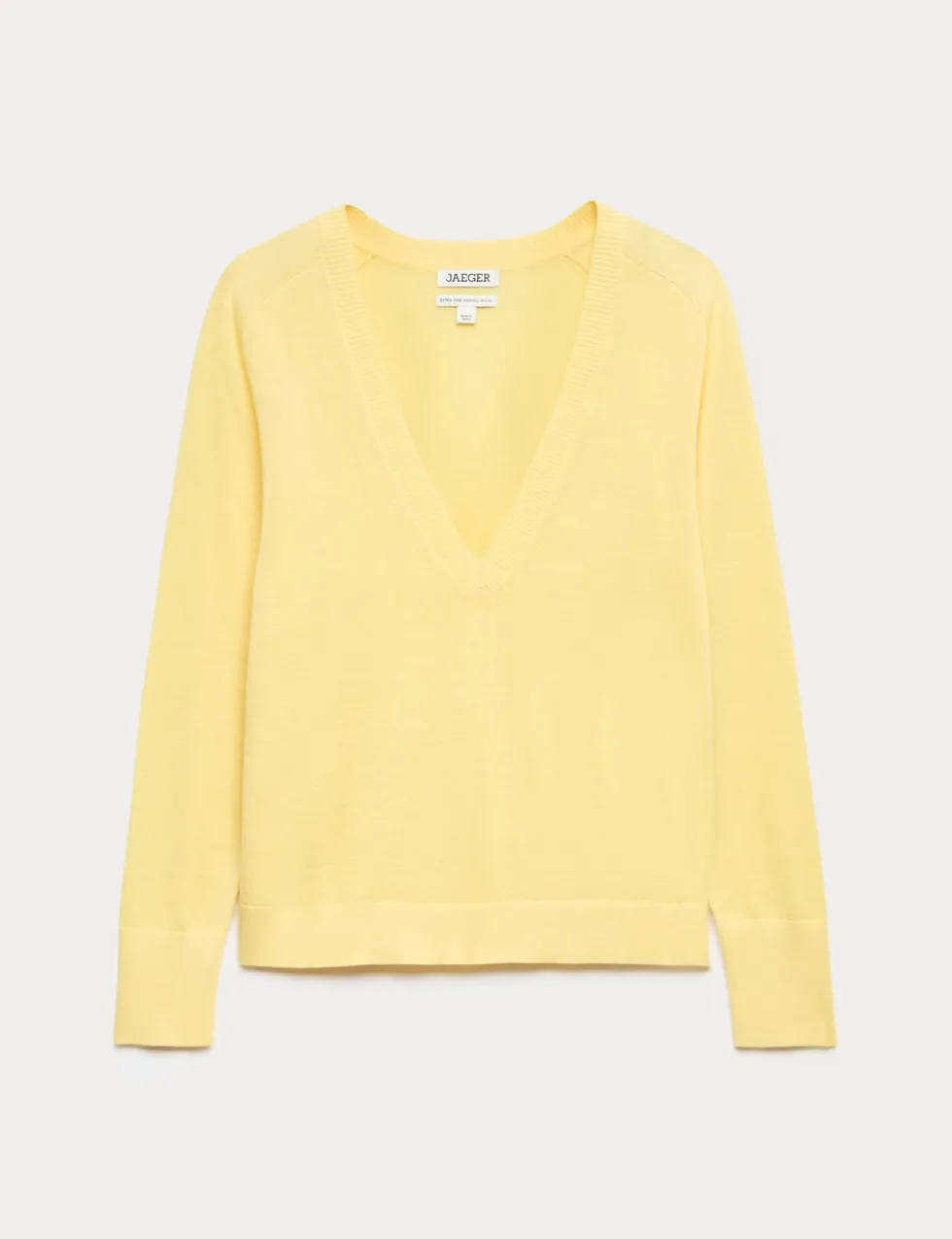 Pure Merino Wool V-Neck Jumper