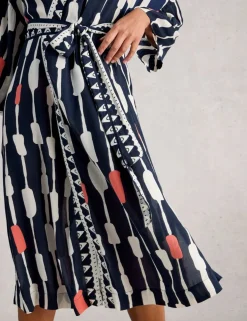 Pure Modal Printed Kimono