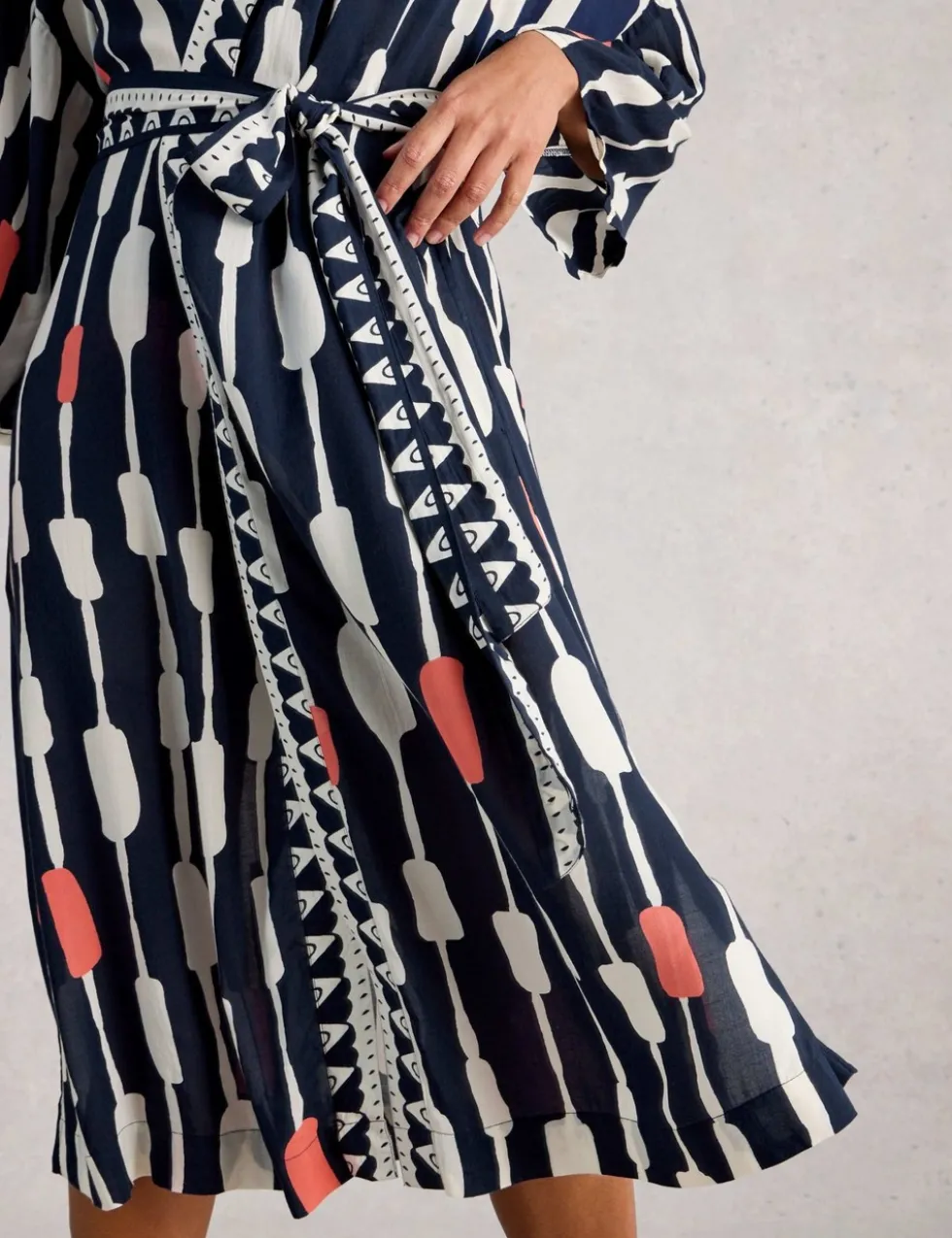 Pure Modal Printed Kimono