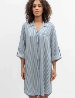 Pure Modal Striped Nightshirt