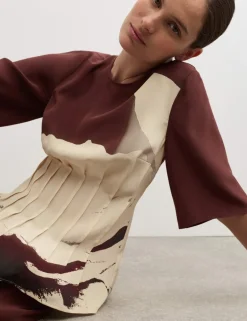 Pure Silk Floral Top