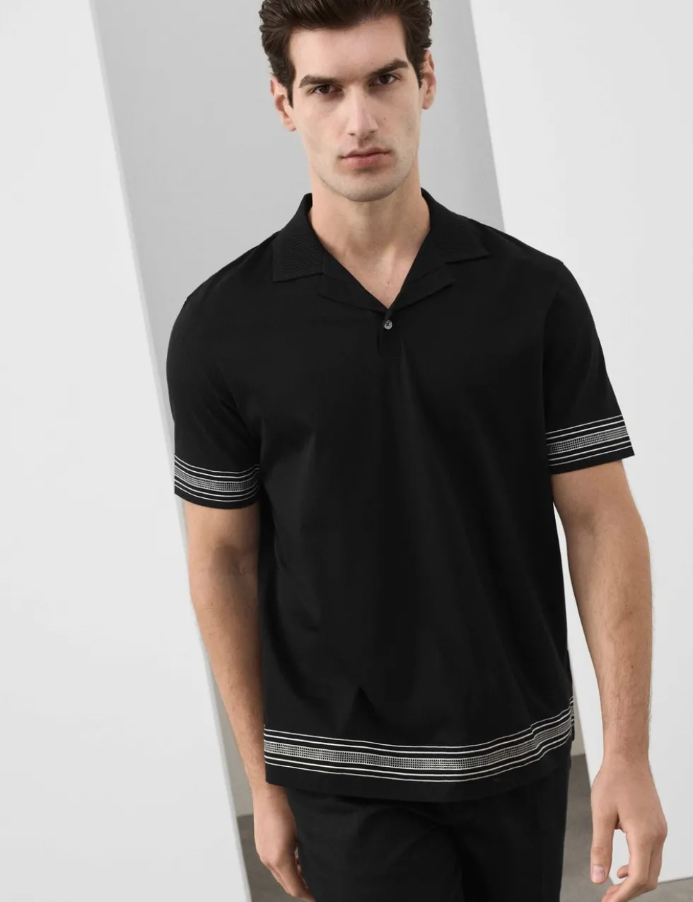Pure Supima® Cotton Embroidered Polo Shirt
