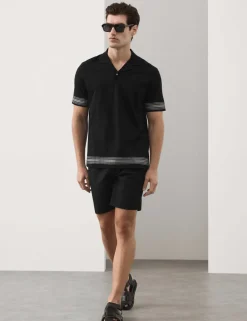 Pure Supima® Cotton Embroidered Polo Shirt