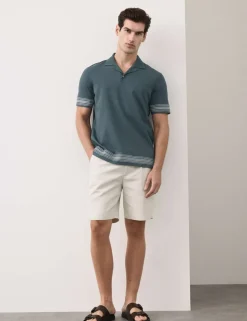 Pure Supima® Cotton Embroidered Polo Shirt