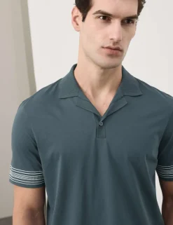 Pure Supima® Cotton Embroidered Polo Shirt