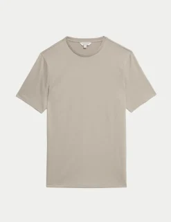 Pure Supima® Cotton Performance Crew Neck T-shirt