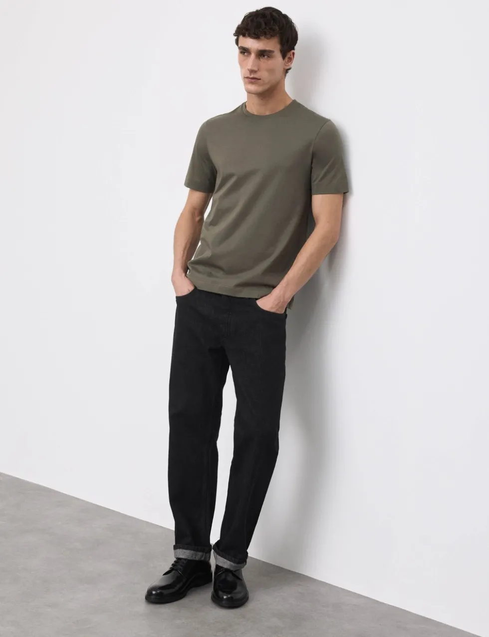 Pure Supima® Cotton Performance Crew Neck T-shirt