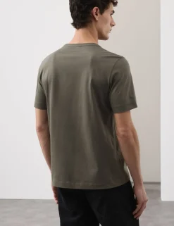 Pure Supima® Cotton Performance Crew Neck T-shirt