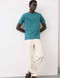 Pure Supima® Cotton Performance Crew Neck T-shirt