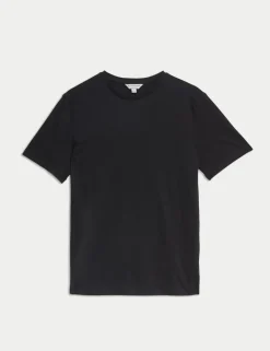 Pure Supima® Cotton Performance Crew Neck T-shirt