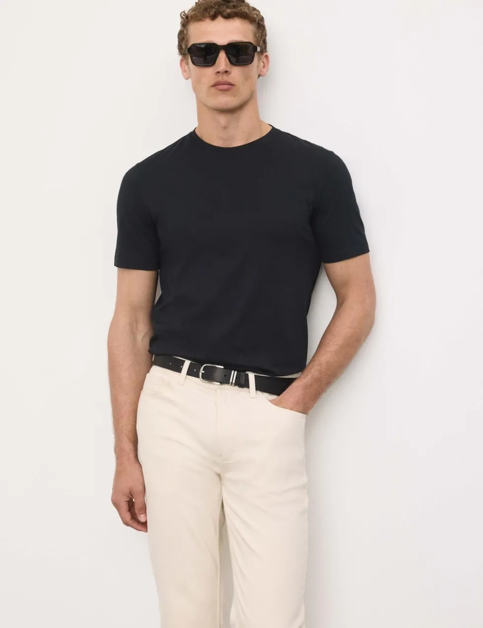 Pure Supima® Cotton Performance Crew Neck T-shirt