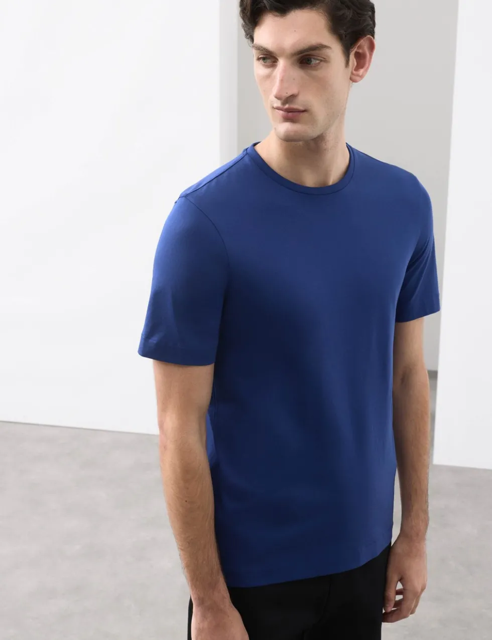 Pure Supima® Cotton Performance Crew Neck T-shirt